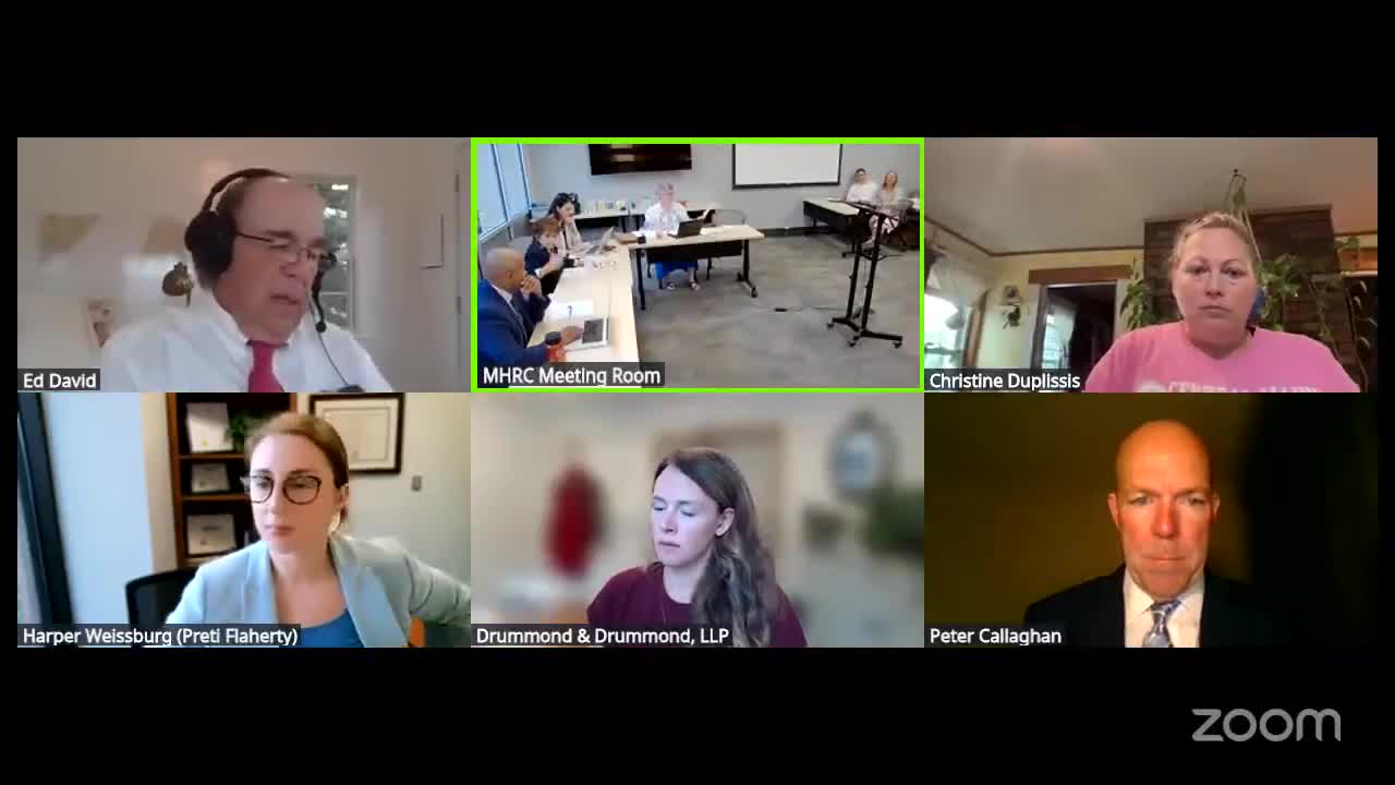 Maine Human Rights Commission: votes at a glance — cases dismissed, conciliations approved, several no‑reasonable‑grounds findings