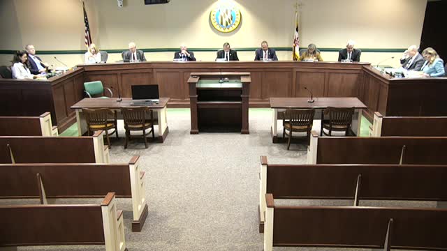 Worcester County Commissioners Discuss Room Tax Increase and CDBG Grant Application