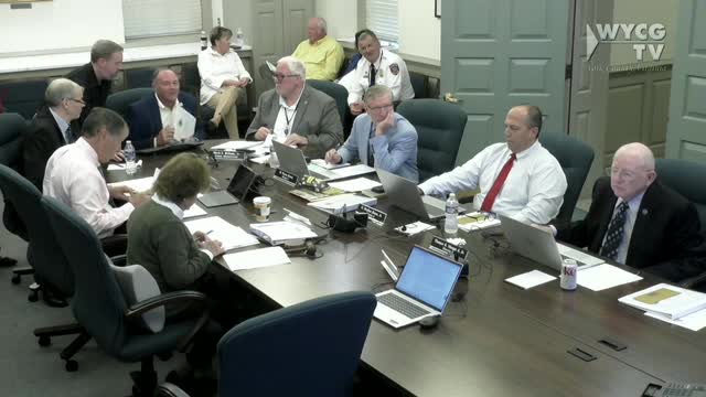 York County supervisors review proposed 2026 legislative priorities; admissions tax, roadway fund and Chesapeake Bay funding draw debate