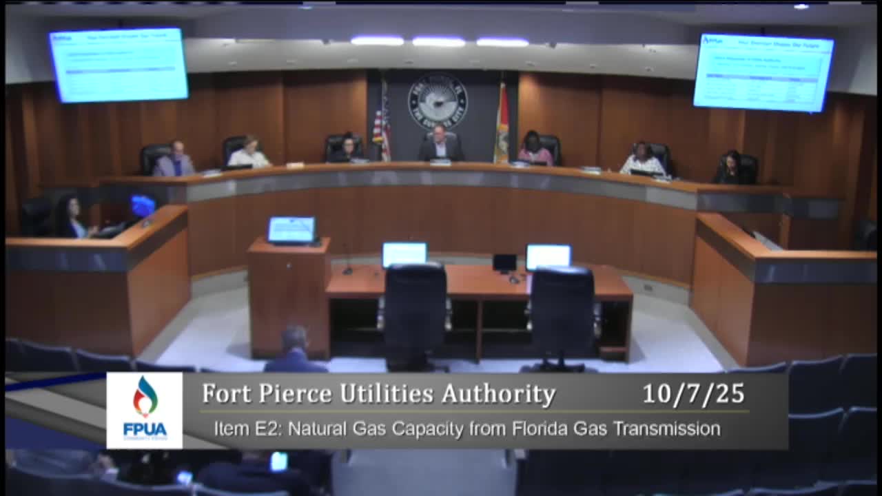 Fort Pierce Utilities Authority Approves $15M Line of Credit for Capital Projects