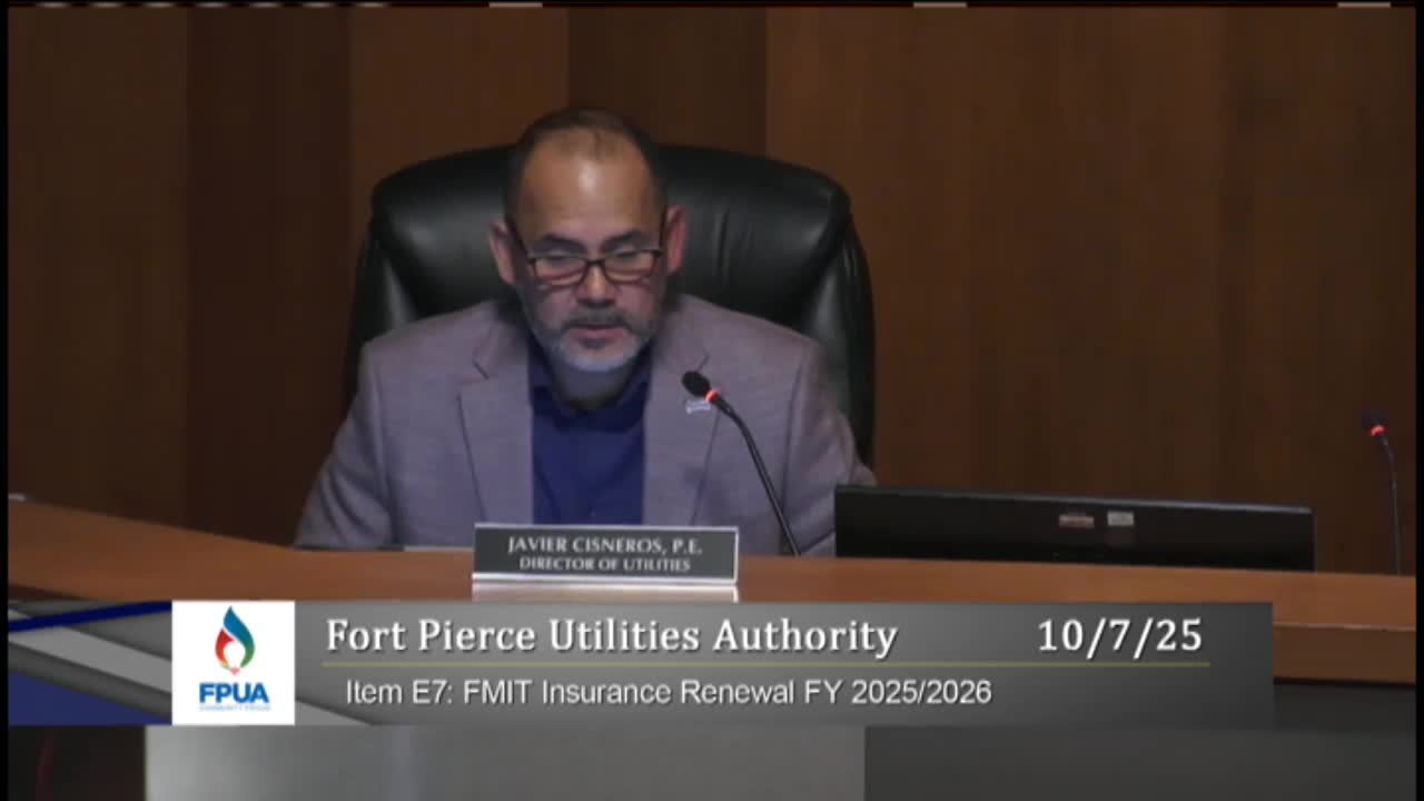 FPUA accepts 2026 FMIT insurance renewal; premium rises 3.46% driven by workers' compensation