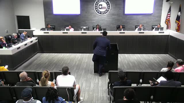 Council reviews PD‑33 rezoning for 42‑acre mixed‑use site; council signals gated multifamily and traffic conditions