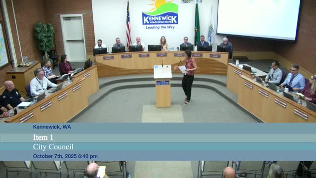 Kennewick introduces new economic development director, outlines small‑business focus