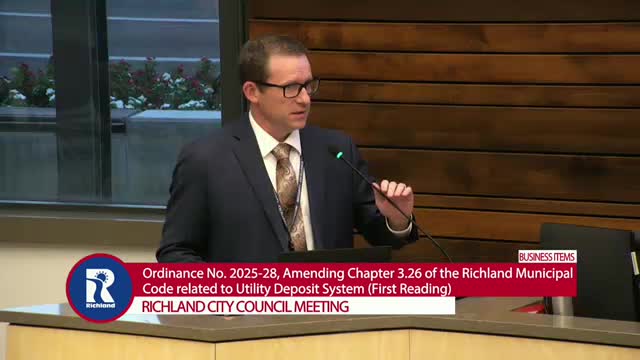 Richland council adopts lower flat utility deposits to ease move-in costs