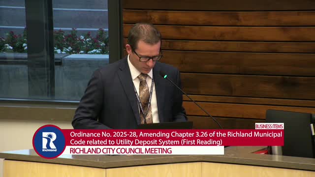 Richland Council Approves Lower Utility Deposit Rates for New Tenants