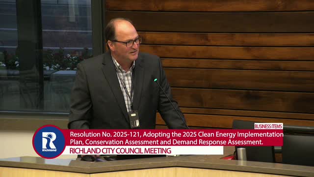 City Council Approves 2025 Clean Energy Implementation Plan and Conservation Assessments