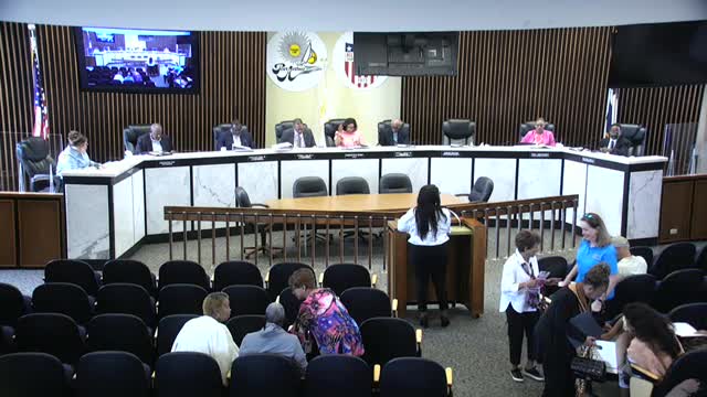 Port Arthur council holds public hearing on EDC sales-tax proposition, members urge clear ballot limits