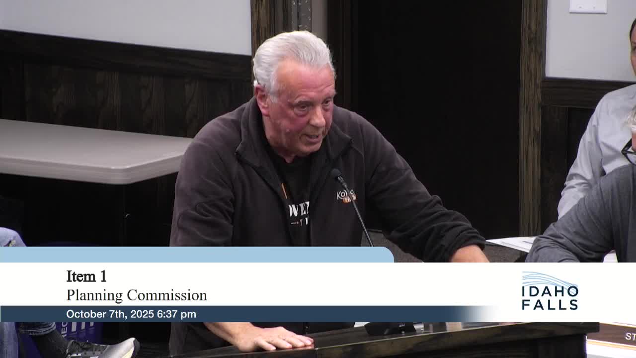 Idaho Falls Residents Voice Concerns Over Proposed 200 Townhomes Development