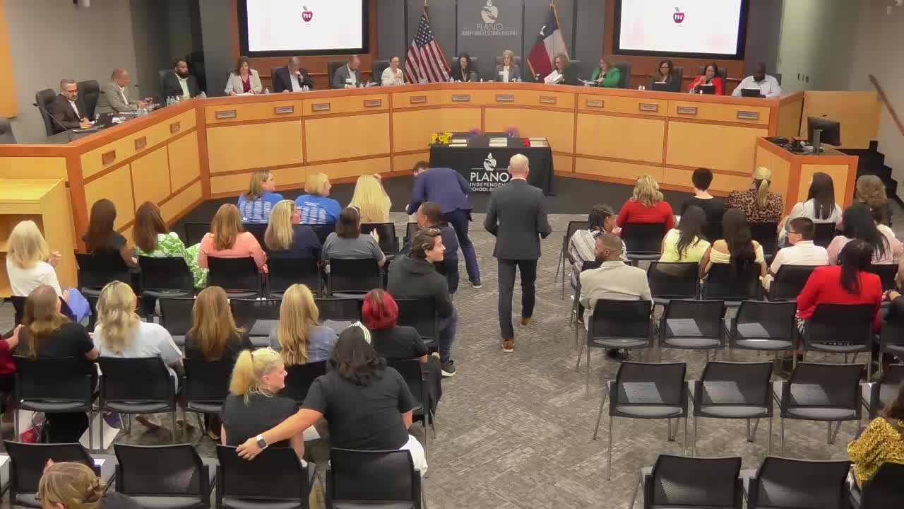 Plano ISD Board Recognizes Student Achievements and Honors Community Contributors