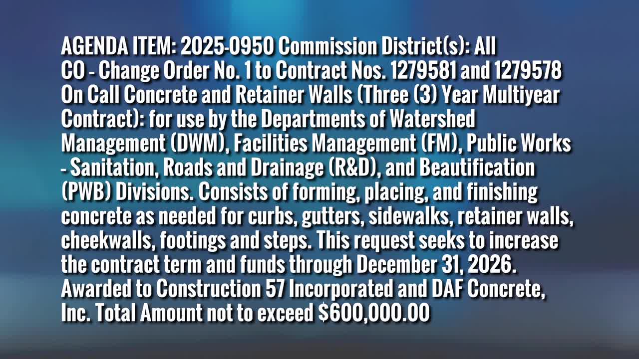 DeKalb County approves multi-year contracts for concrete and fire system services