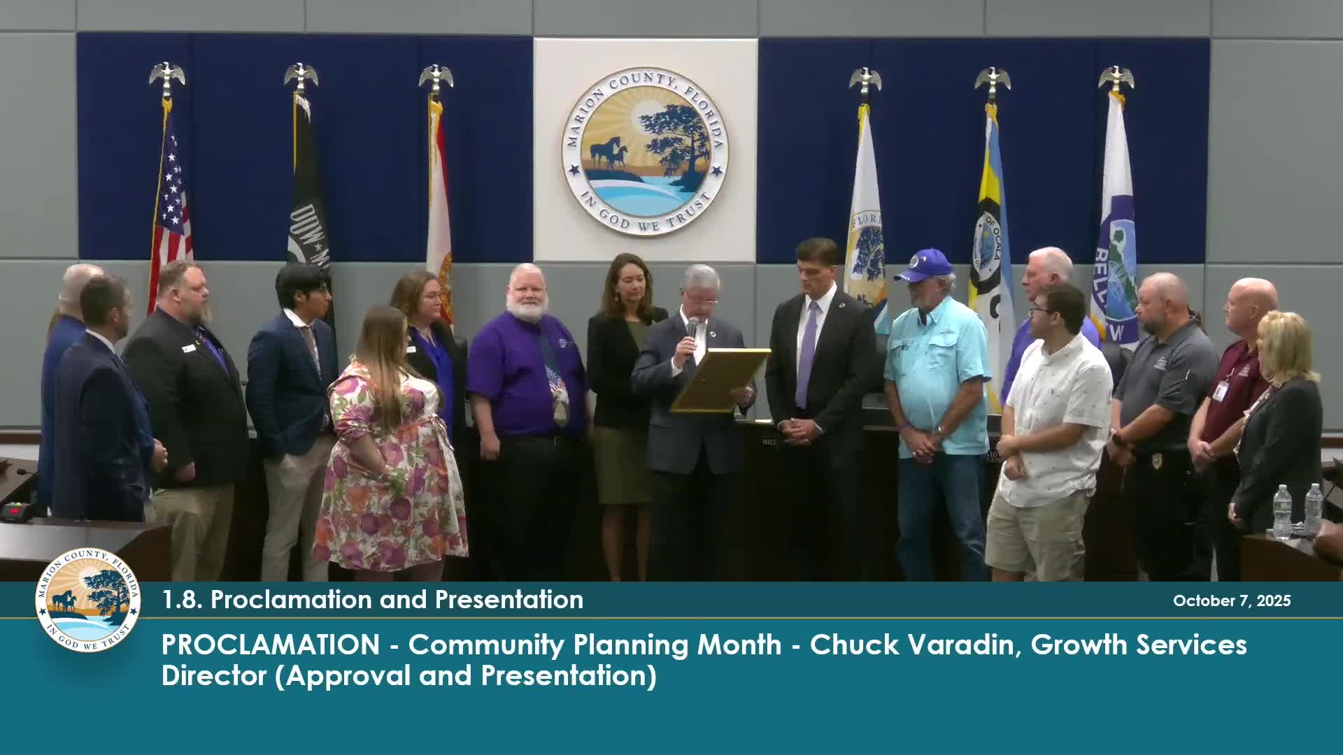 Marion County Proclaims October 2025 Fire Prevention Week Focusing on Battery Safety
