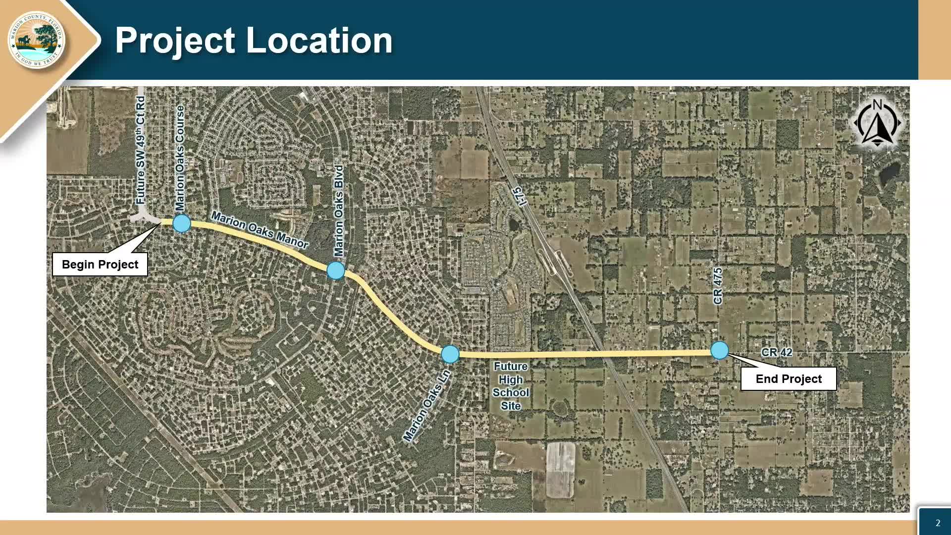 County Road 42 Corridor Study Enhances Marion Oaks Connectivity with Traffic and Environmental Considerations
