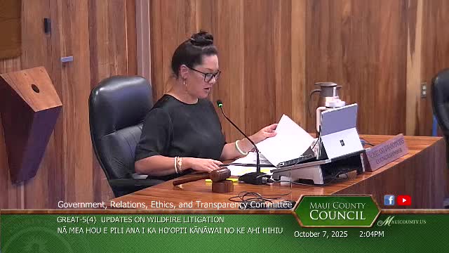 County Council Considers Executive Meeting to Consult Legal Counsel on Governance Issues