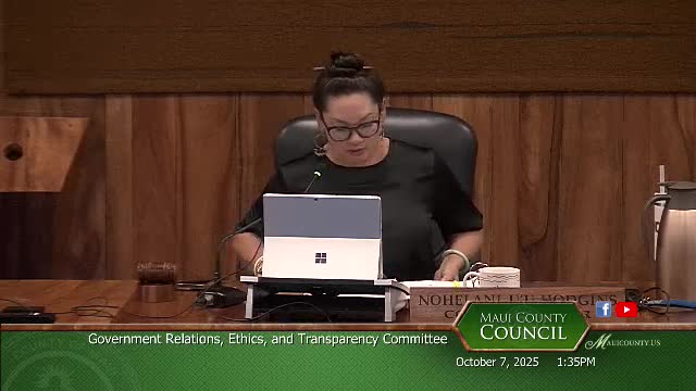 Hawaii Ethics Committee Discusses Wildfire Litigation and Testimony Procedures