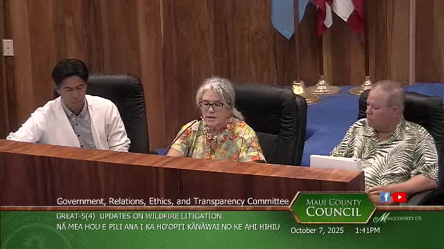 Judge Ibarra updates Ohana Fund status amid wildfire litigation developments in Hawaii