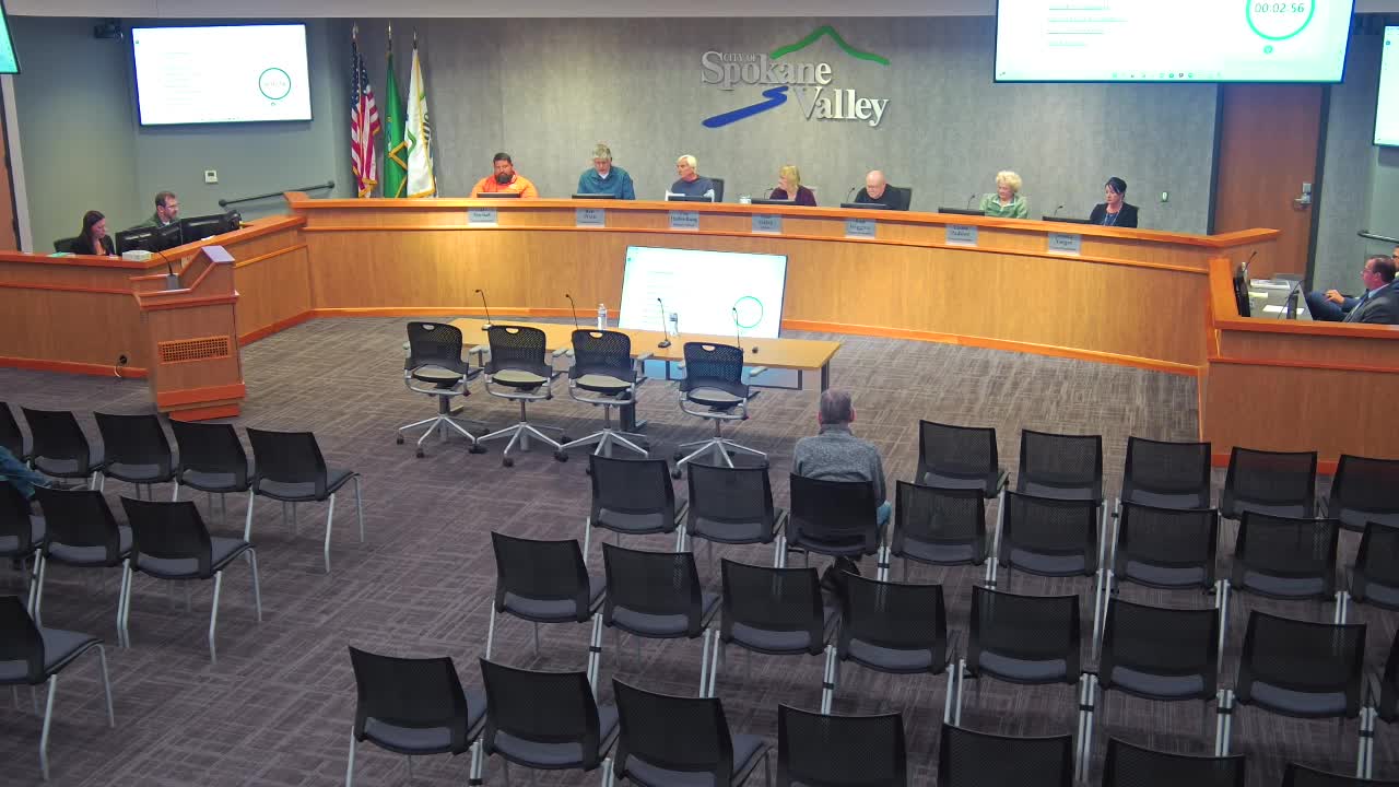 Spokane Valley Council Discusses Waterline Project and Manufacturing Awards Event