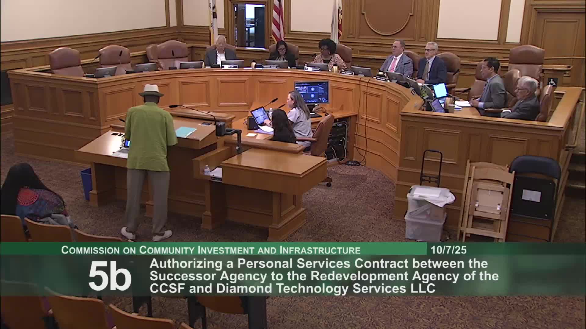 Executive Director Thor Addresses Public Records Request During Commission Meeting