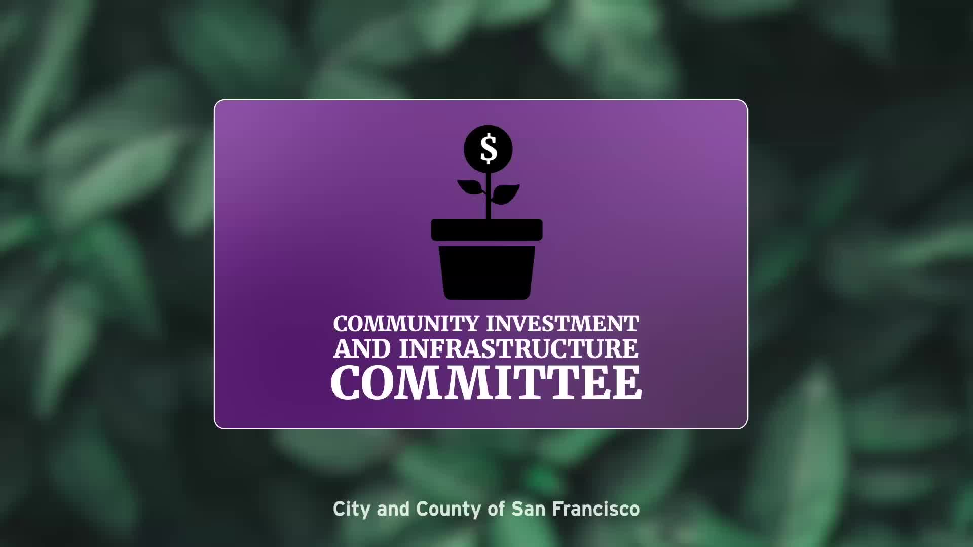 Commission on Community Investment Holds Meeting on Housing Developments and Public Comments