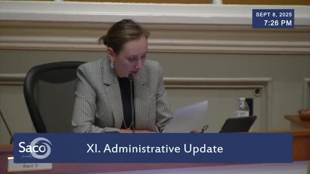 Saco public works engineer Joe Laverrier retires after decades of service