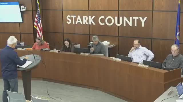 Stark County approves two speed‑limit reductions, updates on culverts and road projects