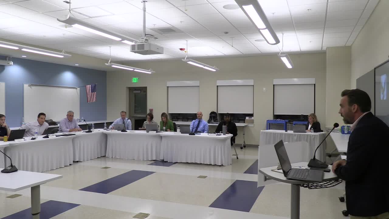 District outlines school construction sequencing; design-development set due, communications planned