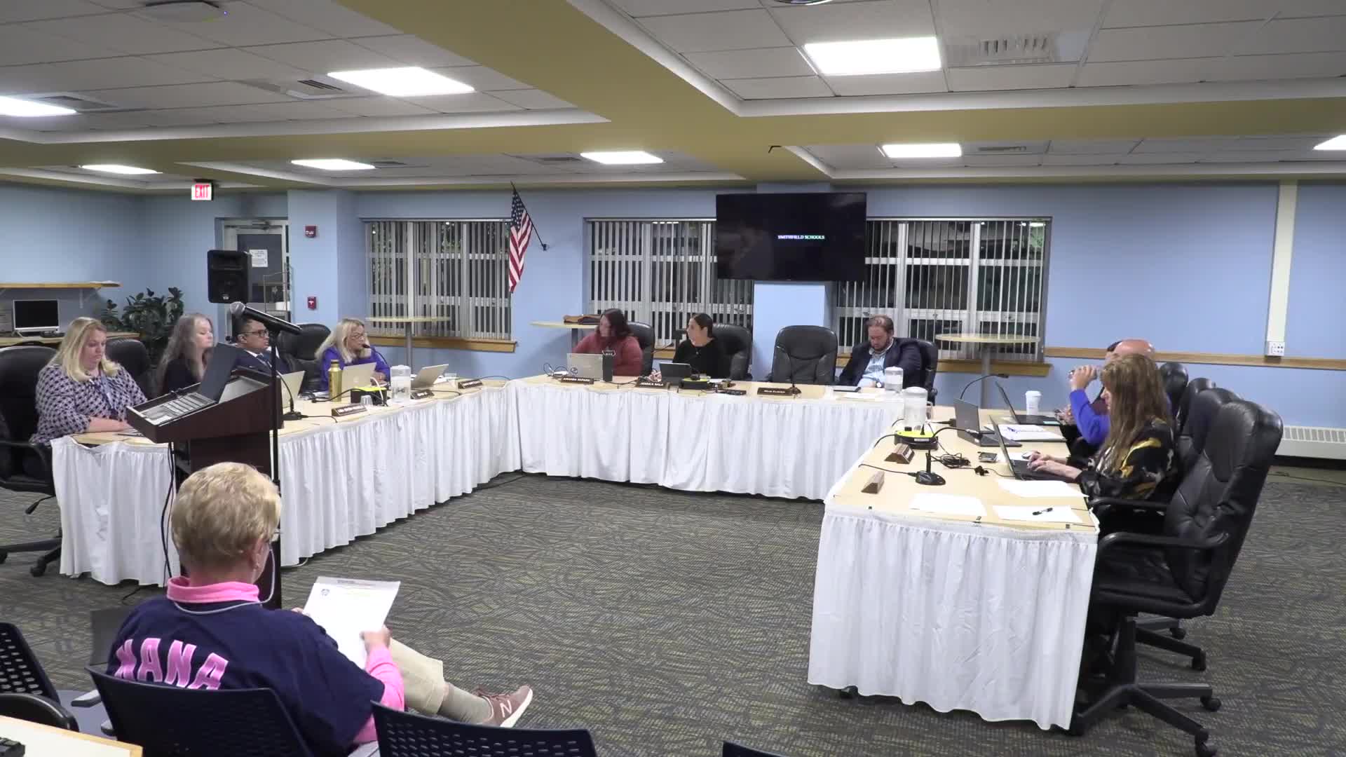 Superintendent recognizes staff, announces new principal and reports assessment gains at Sept. 18 meeting