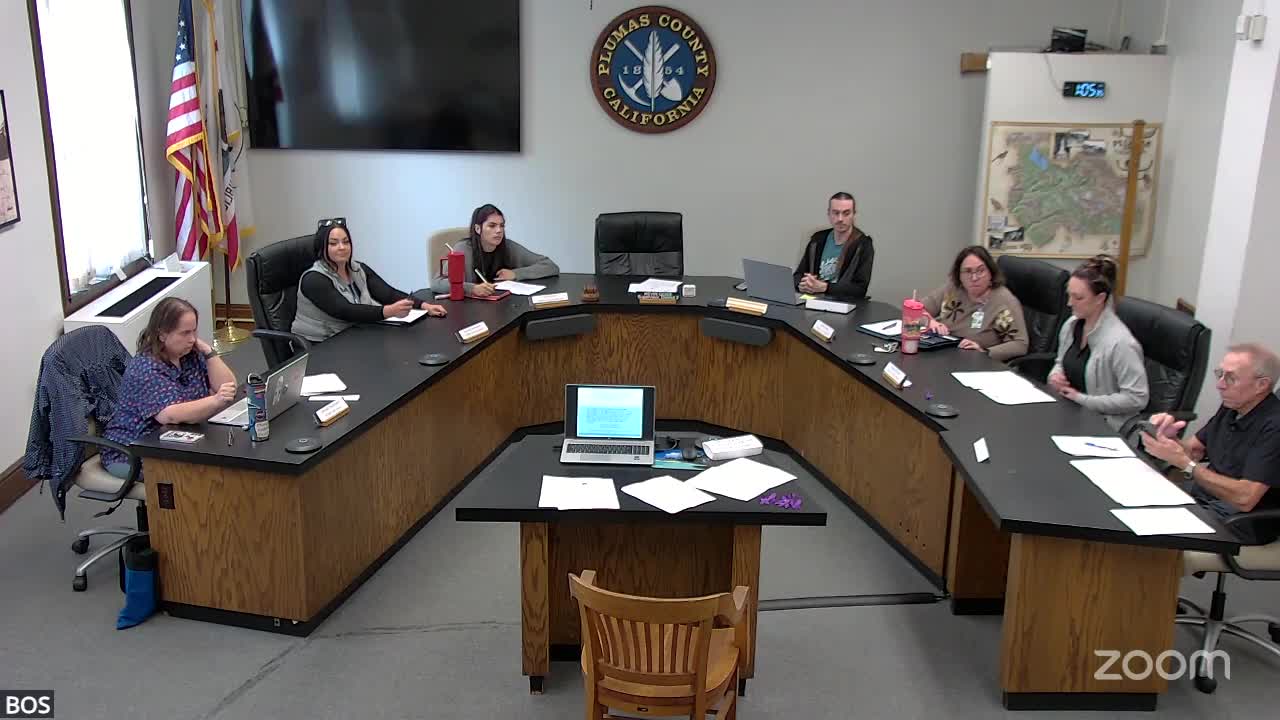 Plumas County behavioral health commission approves state data notebook; reports on single wellness center operations