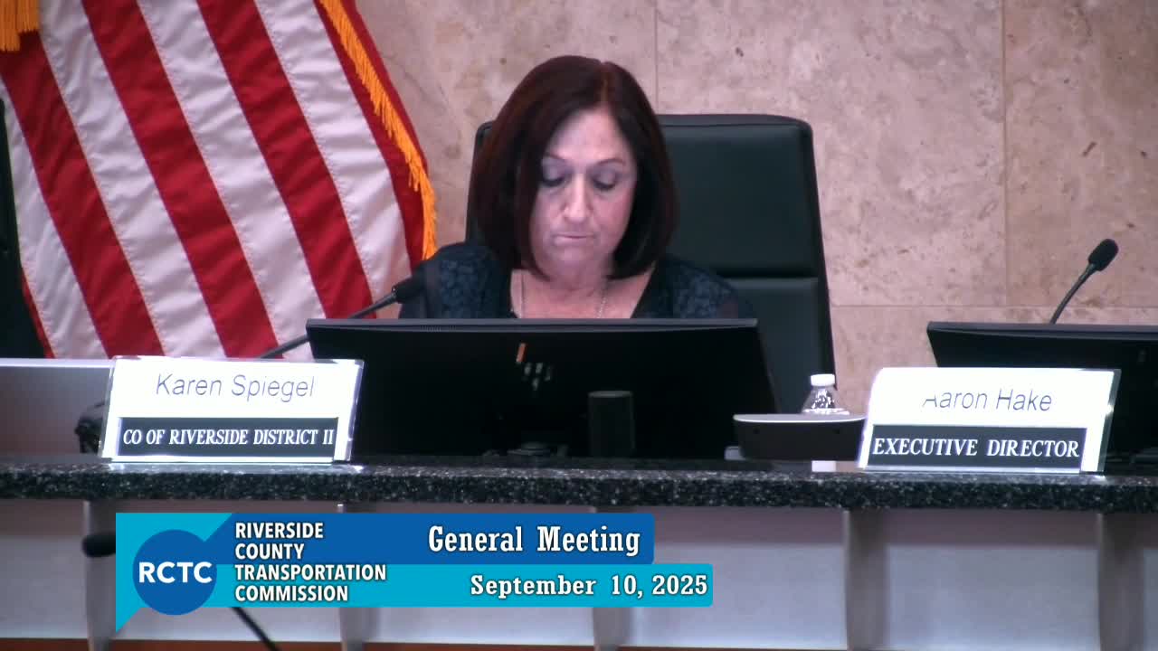 RCTC keeps satellite public locations for committee meetings; commission meetings return to in-person with two Coachella Valley sessions