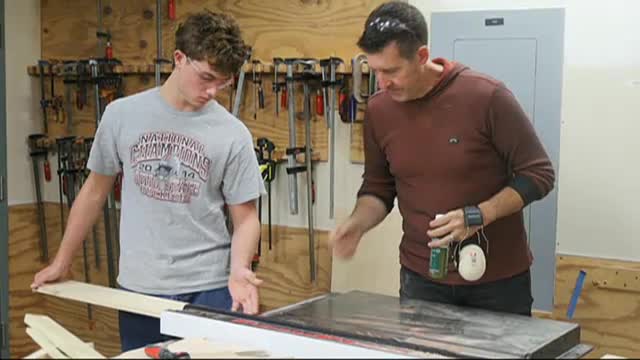 Coronado High School students highlight woodworking class, tools and projects
