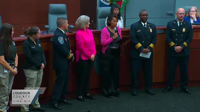 Loudoun proclaims October Fire Prevention Month and highlights lithium-ion battery safety