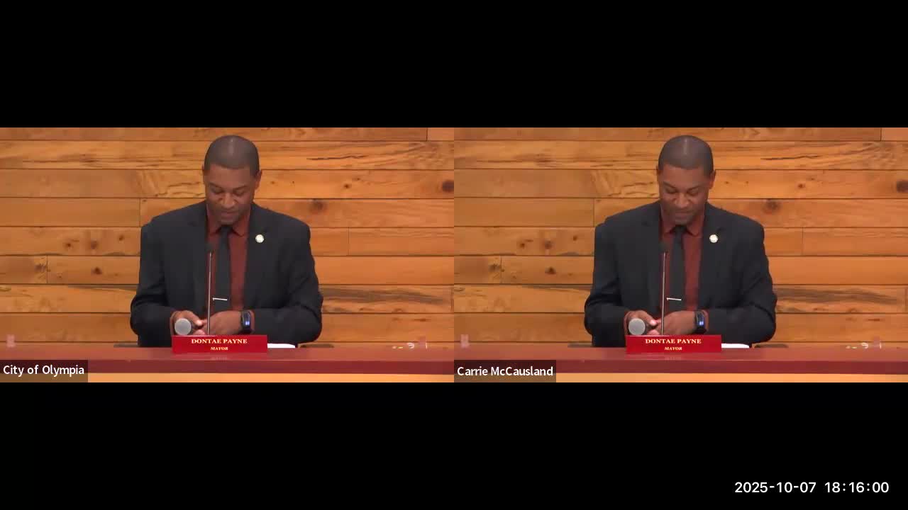 Olympia proclaims October 2025 Hindu Heritage Month; local Hindu community thanks city