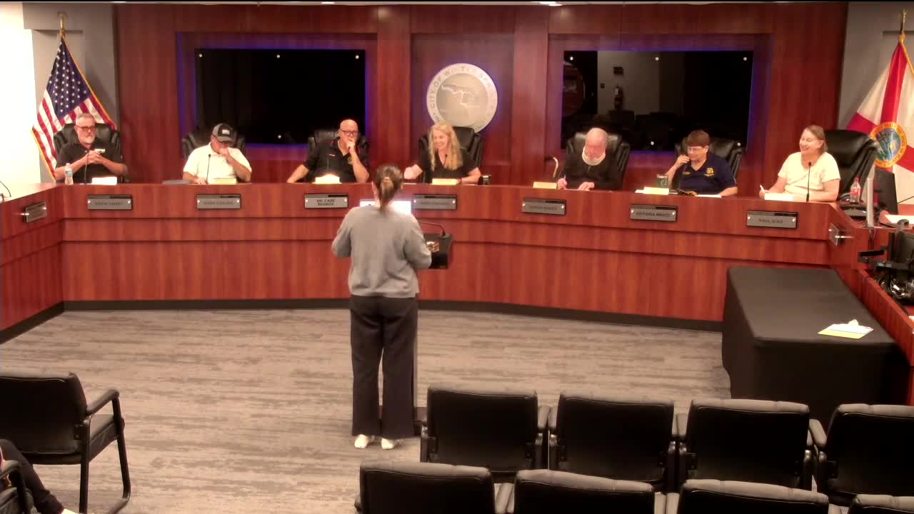 City to present veteran banner program fee schedule to commission; registration slated to open if approved