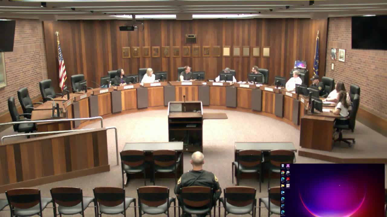 Board approves routine road closures, police donations and takes demolition bids under advisement; denies one water‑service closure request