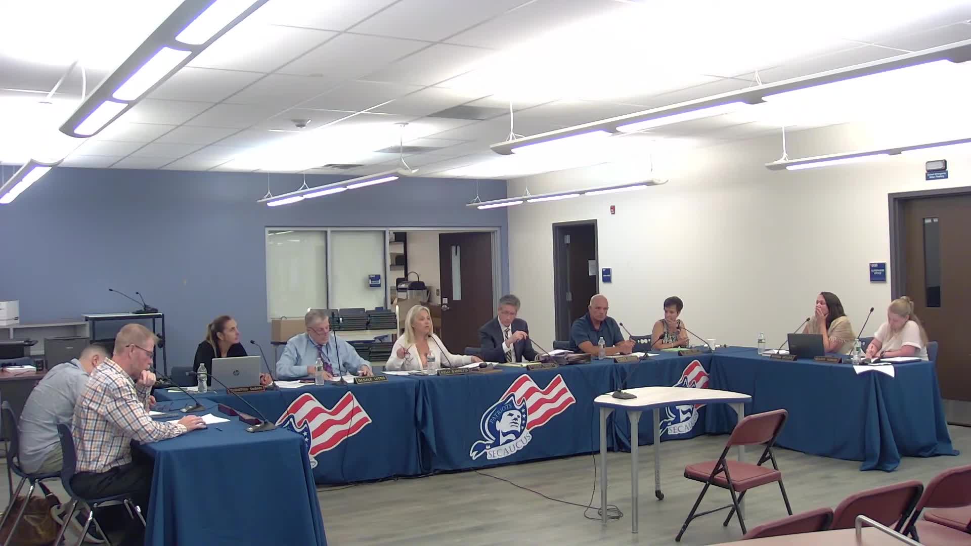 Public asks board for details on intervention supports, grant writer and superintendent search; administrators promise written follow-up