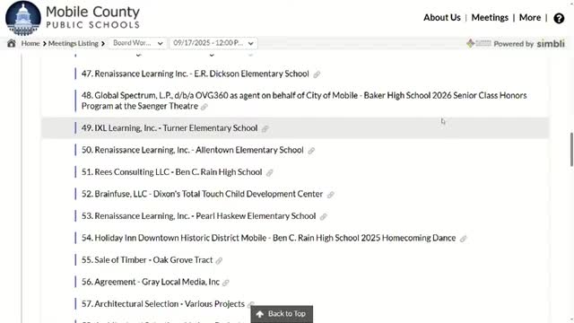 Board queries $400,000 grounds contract and $100,000 fuel line item during purchase‑order review