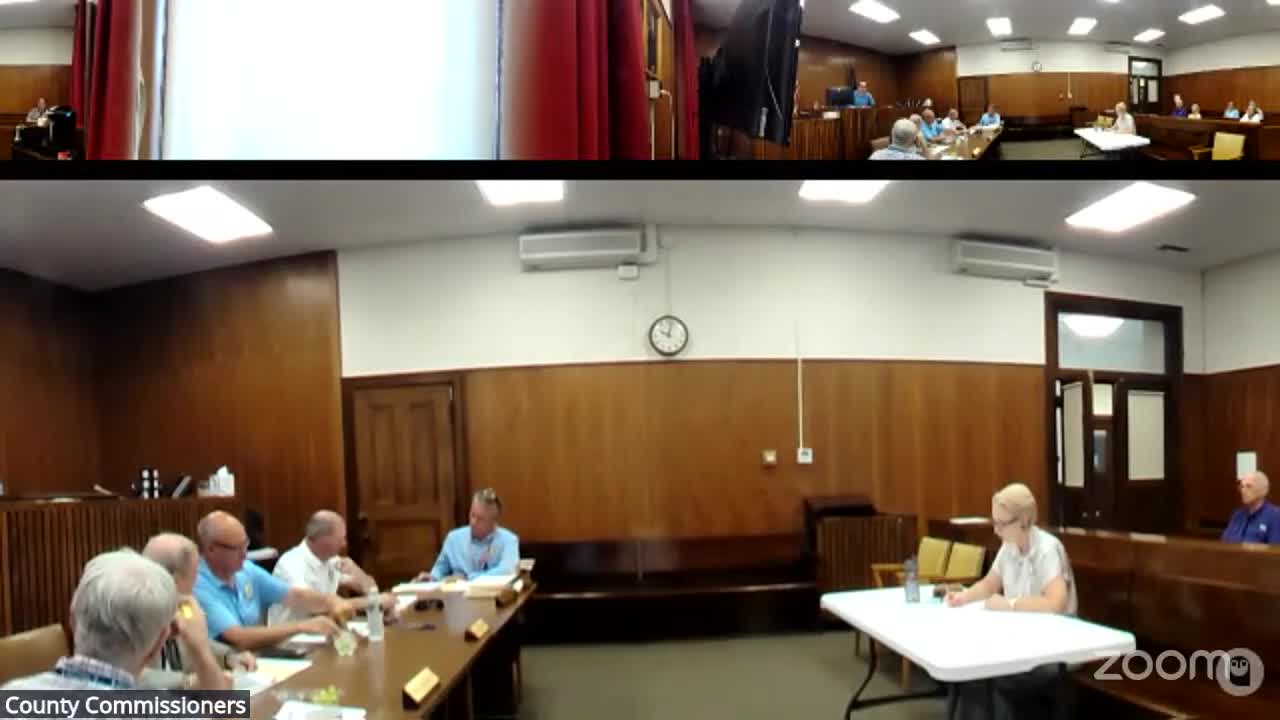 County opioid advisory reviews grant template, debates eligibility and reporting