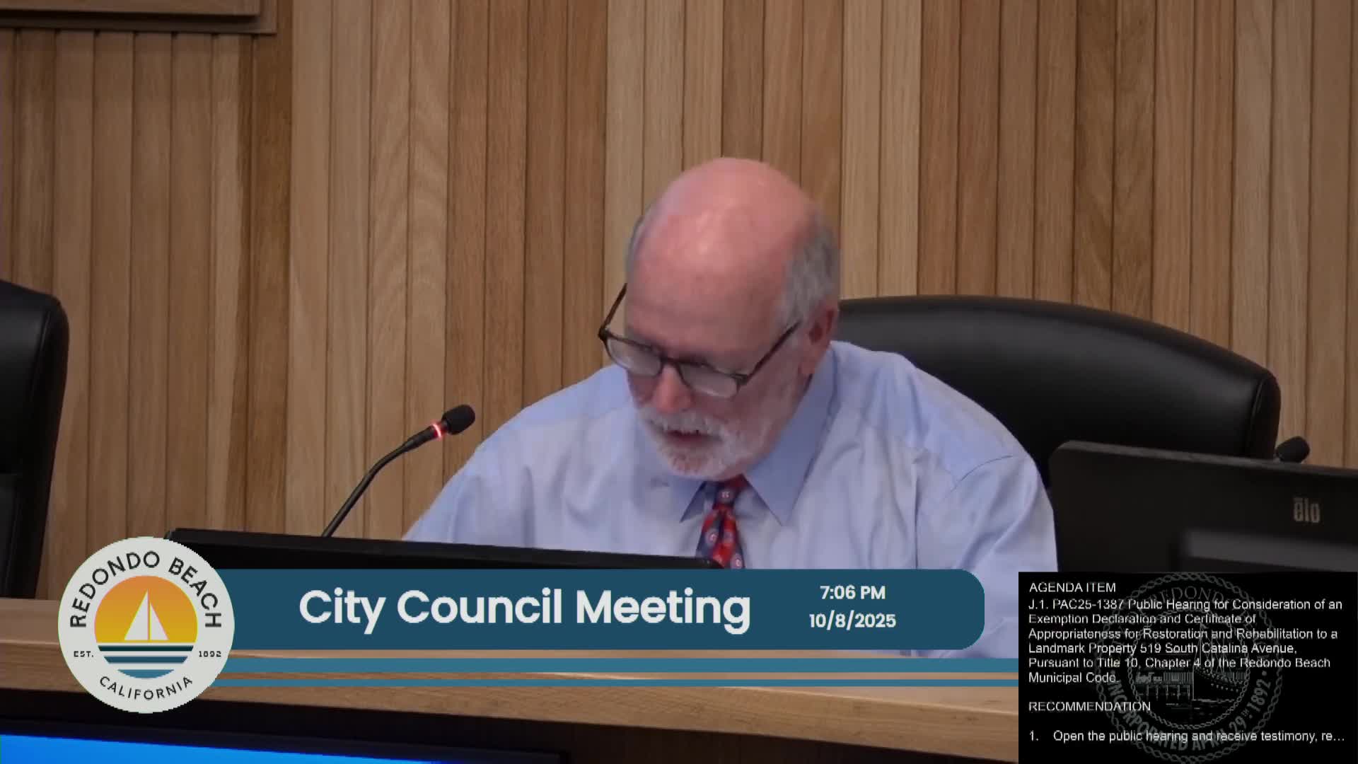 Redondo Beach panel approves rehabilitation of 519 S. Catalina landmark, requires like-for-like exterior work