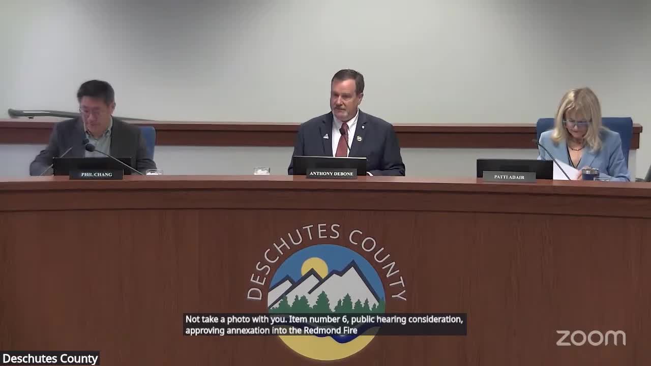 Board approves annexation of 54 acres into Redmond Fire and Rescue District