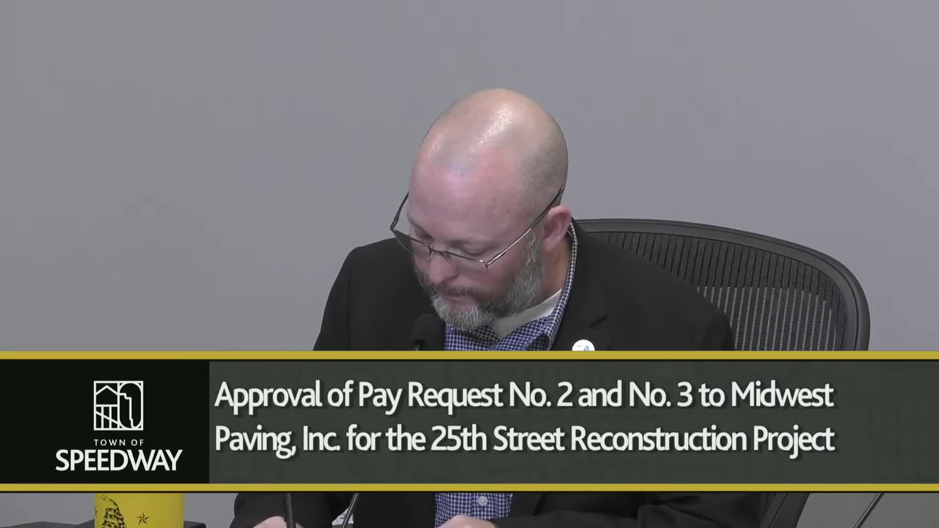 Council approves pay requests for 20 Fifth Street reconstruction; substantial completion now expected in December