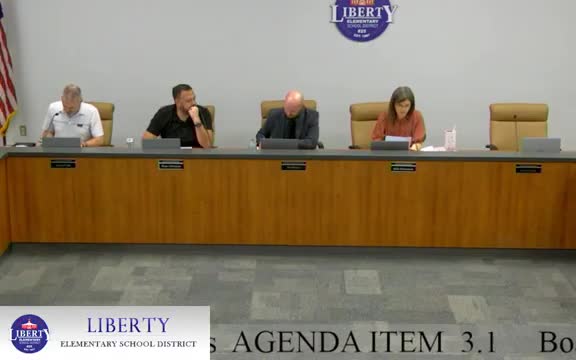 Liberty Elementary board approves FY2024-25 annual financial report; carryforward clarified at $641,591