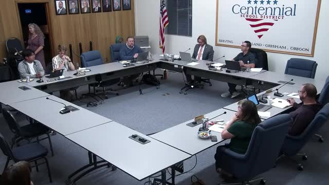 Teachers union president urges board to restore regular staff report and calls for better bargaining dialogue