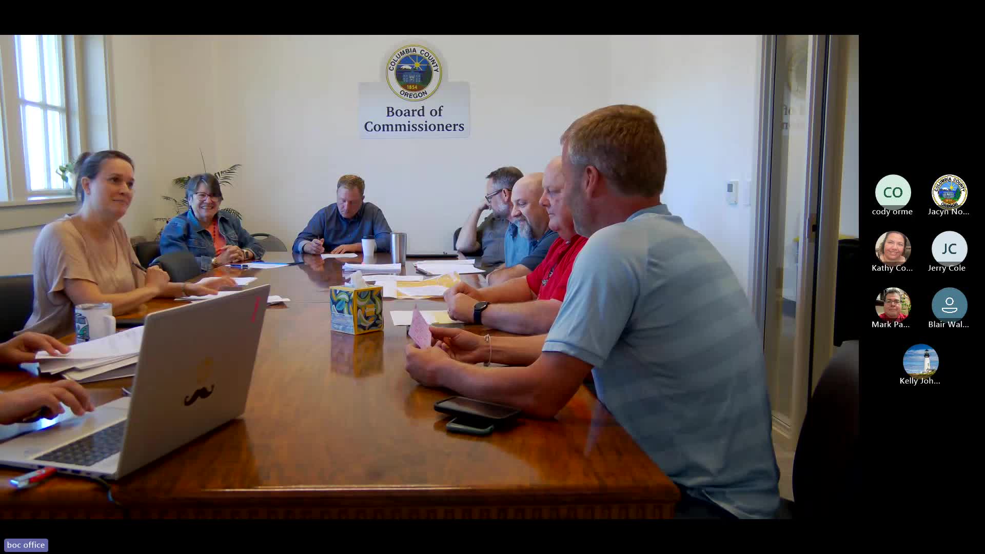 County staff investigate tree cutting near Crownsey Trail after Weyerhaeuser work; survey and title questions raised