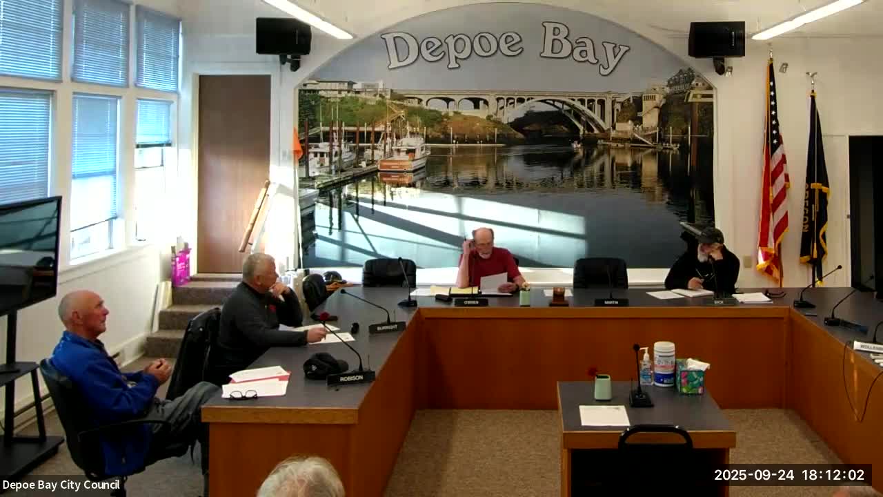 Commission reviews dock repairs, restroom changes and enforcement of launch fees at Depoe Bay harbor