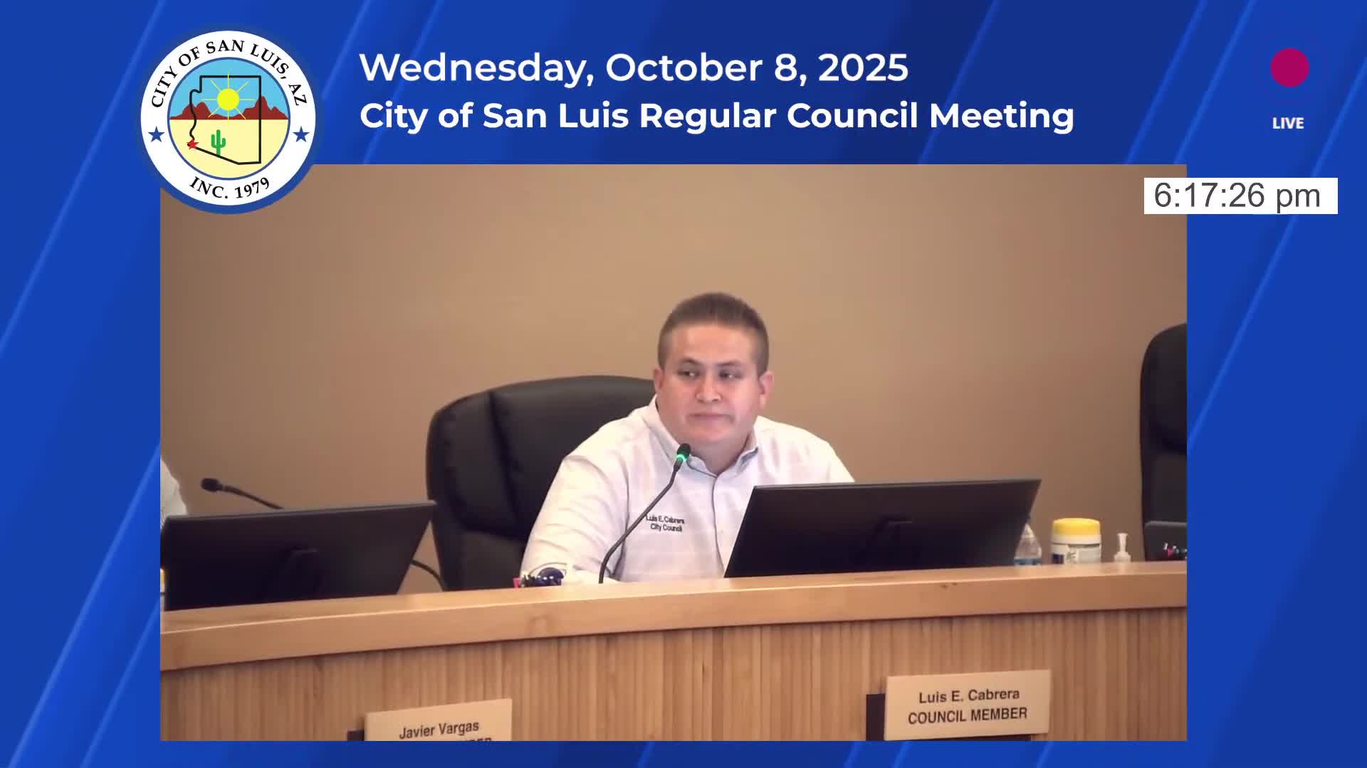 Council convenes executive session over inoperable solid-waste truck and legal consultation; no public action reported