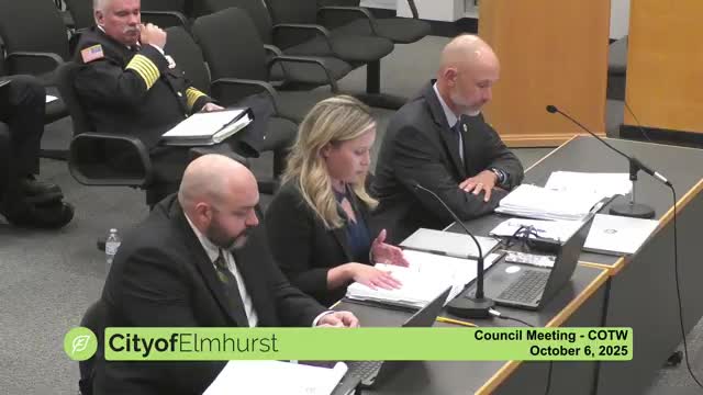 Elmhurst creates Central Fleet Fund to smooth costly vehicle purchases