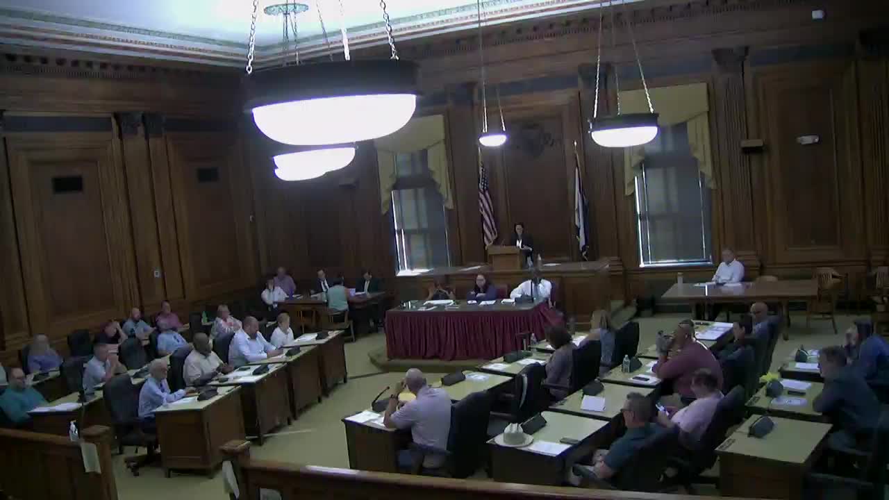 Councilors urge stronger enforcement of vacant-property rules after members cite uncollected fines and long-standing blight