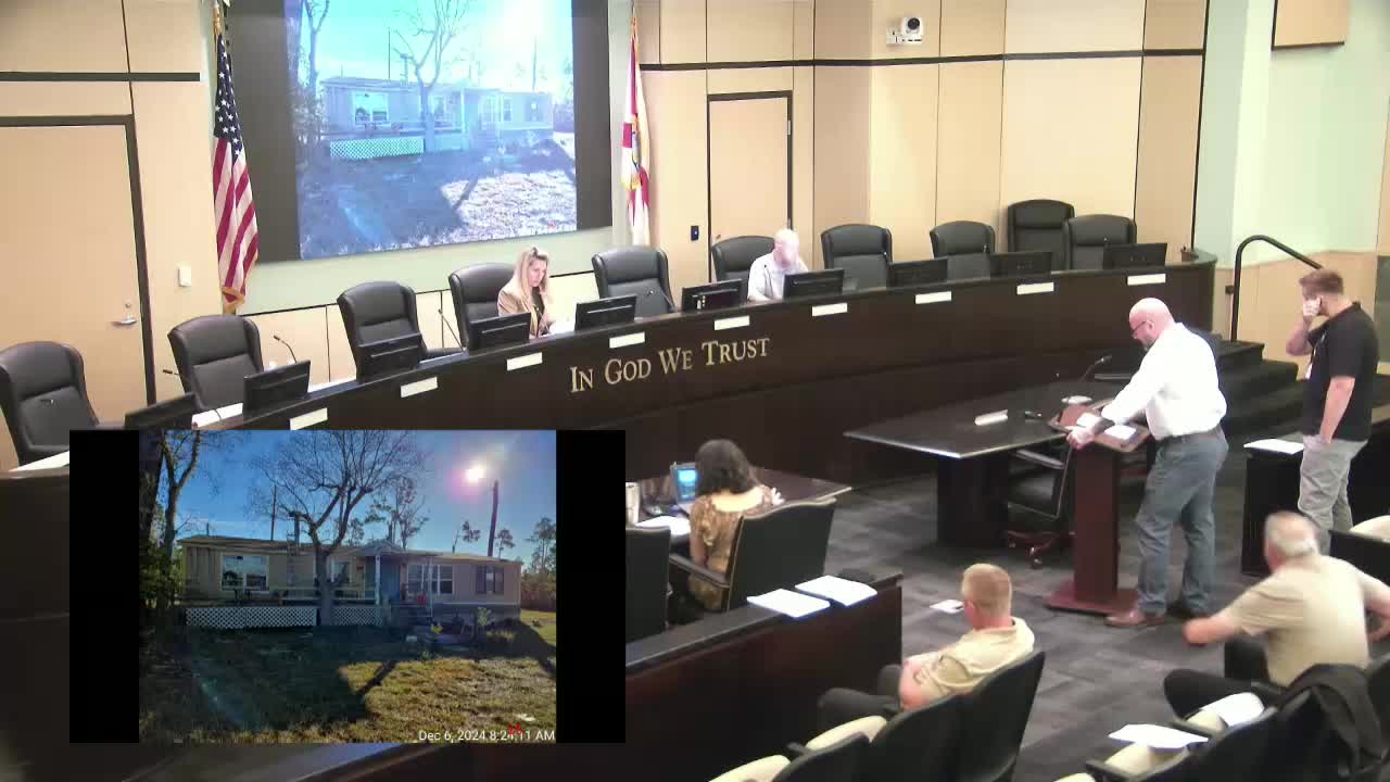 Magistrate gives owner five days to produce engineer report after inspectors find unpermitted, potentially unsafe repairs at Brown Road mobile home
