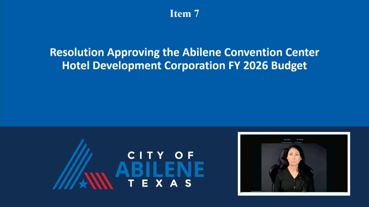 Council approves preliminary DoubleTree/Convention Center hotel budget after citizen concerns about transparency