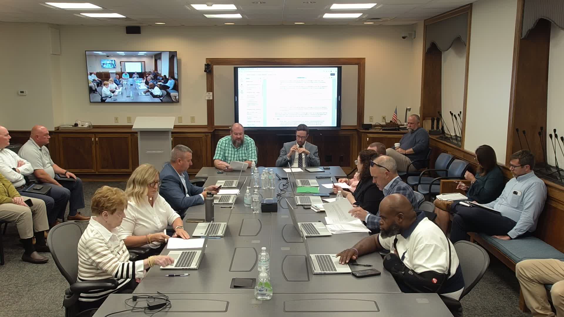 Committee adopts pilot online uniform voucher program for 252 employees