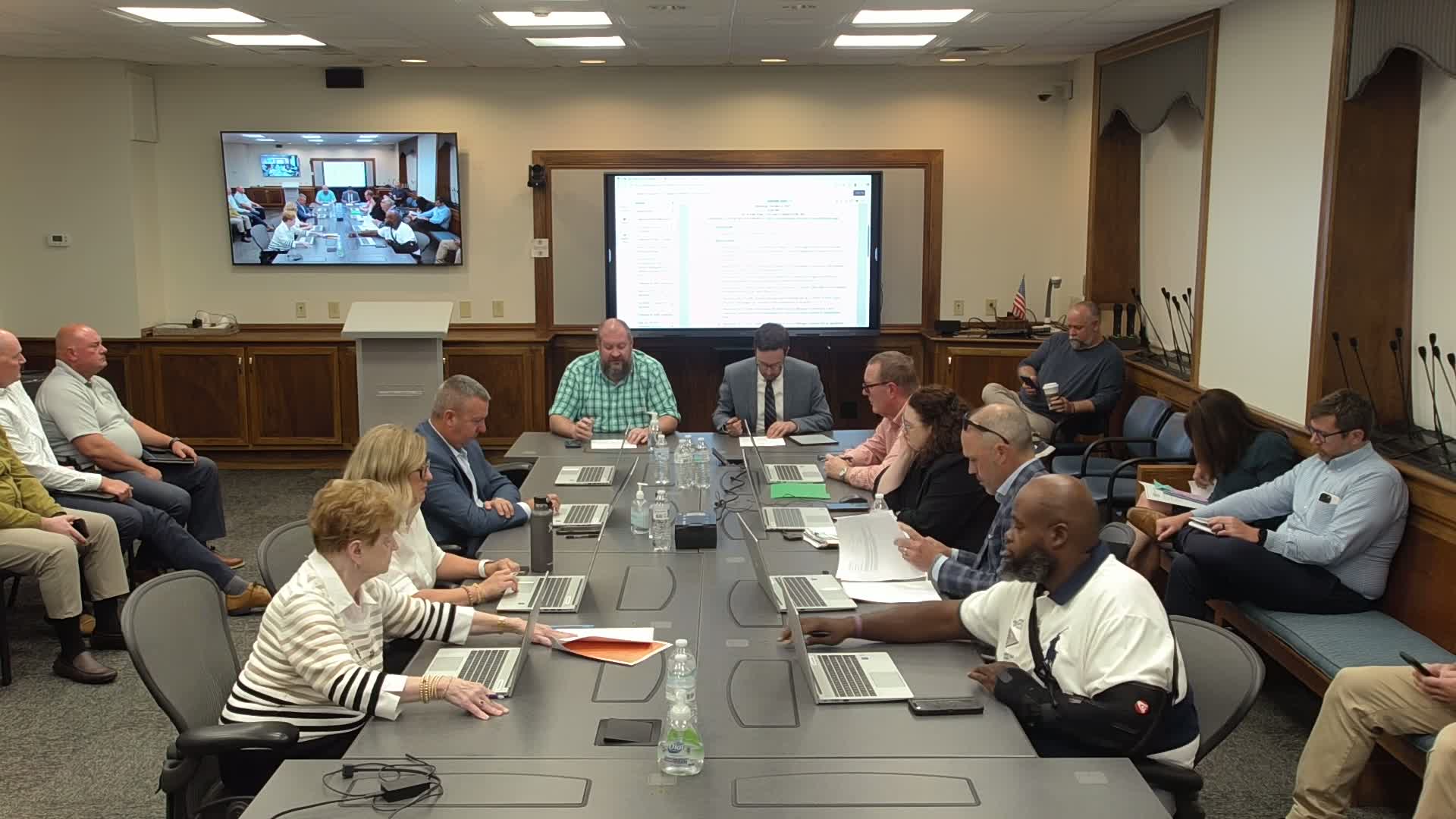 Committee approves routine purchases, a claim settlement and $27,158 parks allocation from unclaimed property